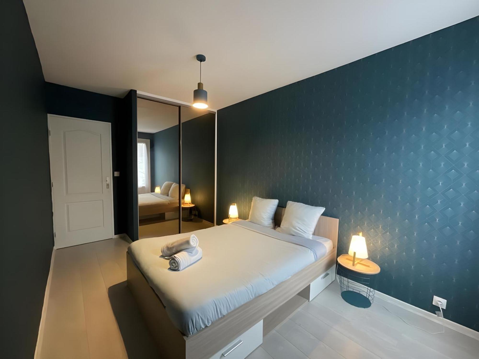 L'Olympia - Parking - Gazonfier - 4P - Reve Au Mans Apartment Le Mans Luaran gambar